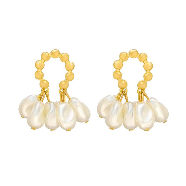 Female Baroque Pearl Earrings - Yahko Merchandise