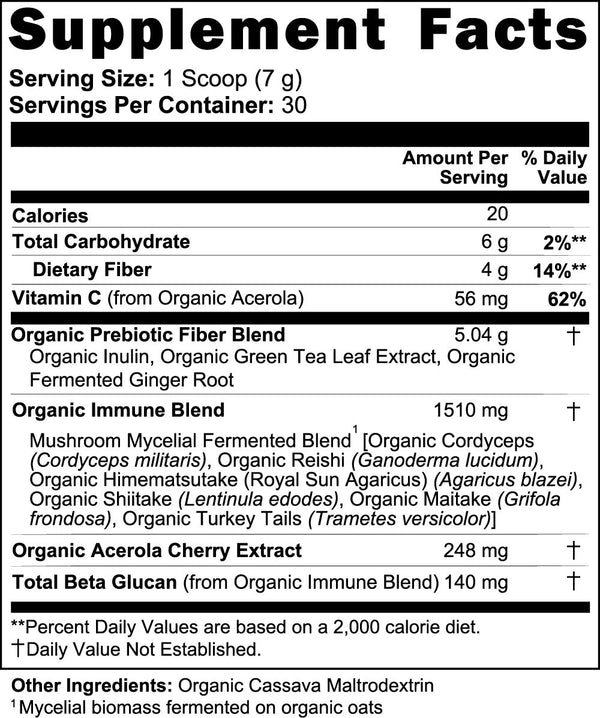Fermented Mushroom Blend Immune Gut Health Support With Maximum Absorption - Yahko Merchandise