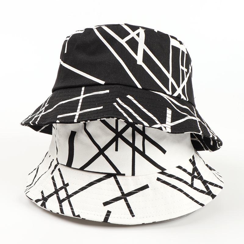 Fisherman Beanie Hat Female Letter Line Mens Hats Fashion All - match - Yahko Merchandise