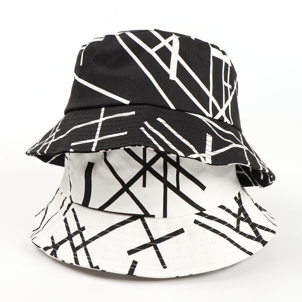 Fisherman Beanie Hat Female Letter Line Mens Hats Fashion All - match - Yahko Merchandise