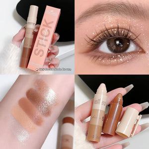 Five And Five Sections Lazy Eyeliner Pen Highlight Plain Face - Yahko Merchandise