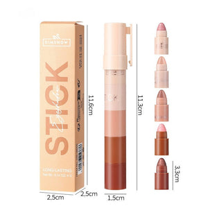 Five And Five Sections Lazy Eyeliner Pen Highlight Plain Face - Yahko Merchandise