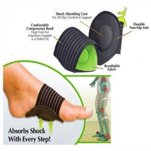 Flat Foot Arch Support Orthopedic Insoles - Yahko Merchandise