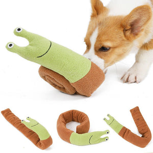 Fleece Interactive Dog Puzzle Snails Toys Cute Dog Supplies for Small Dogs Summer Pets Accessories - Yahko Merchandise