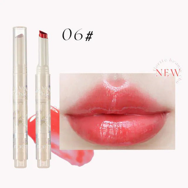 FLORTTE First Kiss Love Stick Lipstick Pen with Mirror - Yahko Merchandise