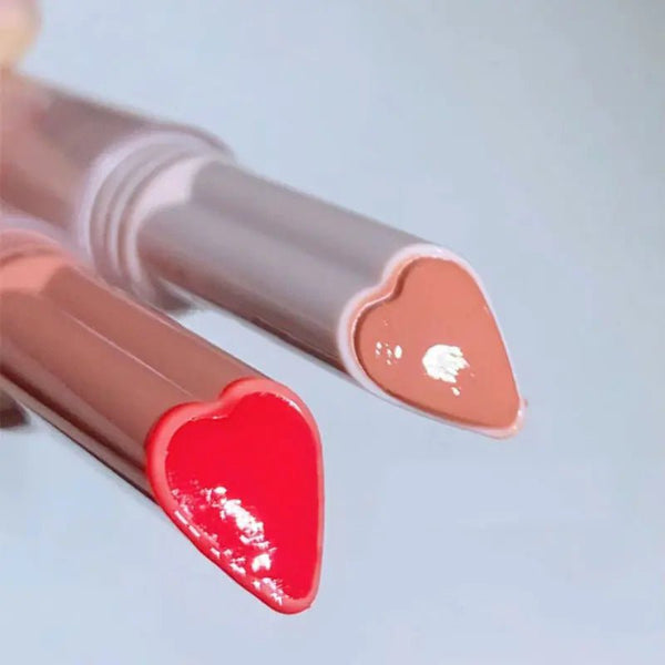 FLORTTE First Kiss Love Stick Lipstick Pen with Mirror - Yahko Merchandise