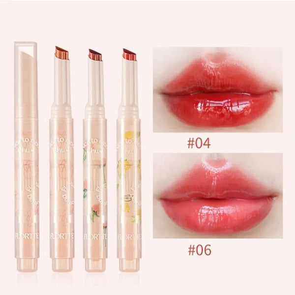 FLORTTE First Kiss Love Stick Lipstick Pen with Mirror - Yahko Merchandise