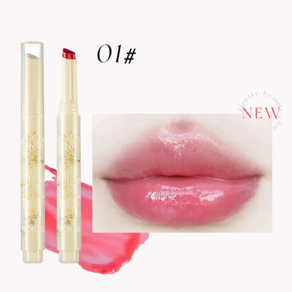 FLORTTE First Kiss Love Stick Lipstick Pen with Mirror - Yahko Merchandise