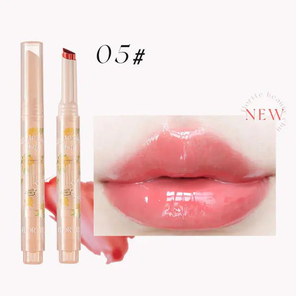 FLORTTE First Kiss Love Stick Lipstick Pen with Mirror - Yahko Merchandise