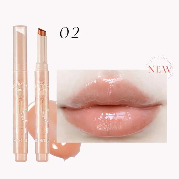 FLORTTE First Kiss Love Stick Lipstick Pen with Mirror - Yahko Merchandise
