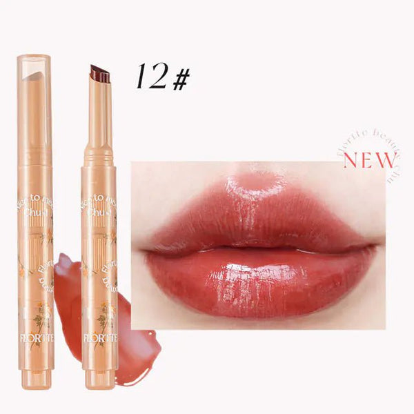 FLORTTE First Kiss Love Stick Lipstick Pen with Mirror - Yahko Merchandise