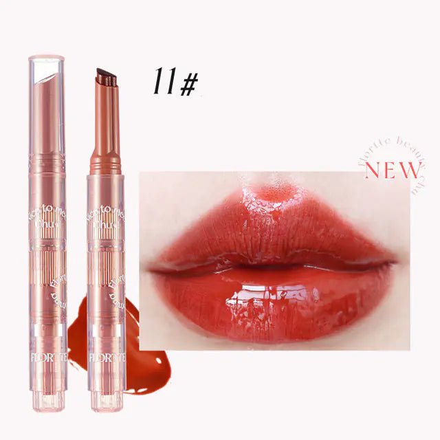FLORTTE First Kiss Love Stick Lipstick Pen with Mirror - Yahko Merchandise