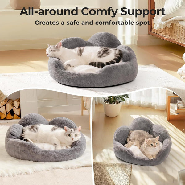 Fluffy And Cute Flower Pet Sofa Bed - Yahko Merchandise