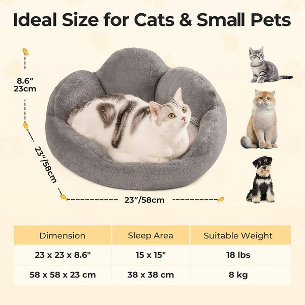 Fluffy And Cute Flower Pet Sofa Bed - Yahko Merchandise
