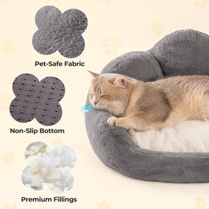 Fluffy And Cute Flower Pet Sofa Bed - Yahko Merchandise