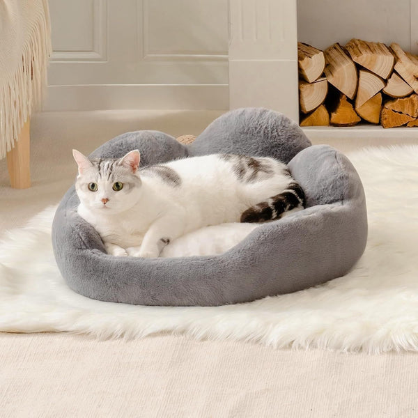 Fluffy And Cute Flower Pet Sofa Bed - Yahko Merchandise