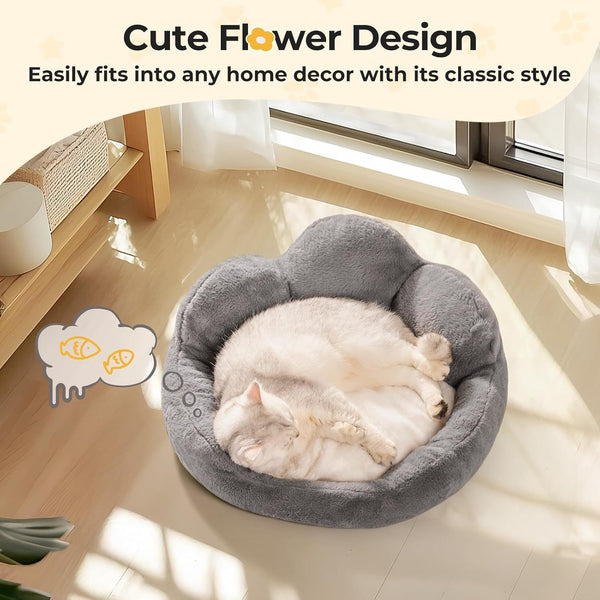 Fluffy And Cute Flower Pet Sofa Bed - Yahko Merchandise