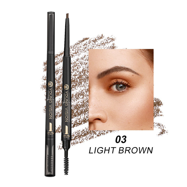 Fog Sense Three In One Eyebrow Pencil Waterproof Smear - proof - Yahko Merchandise