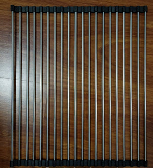 Folding Kitchen Drain Sink Rack Stainless Steel - Yahko Merchandise
