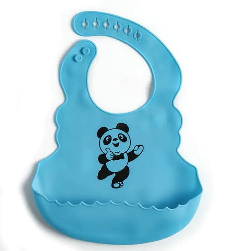 Food Grade Silicone Baby Bib with Saliva Pocket - Yahko Merchandise