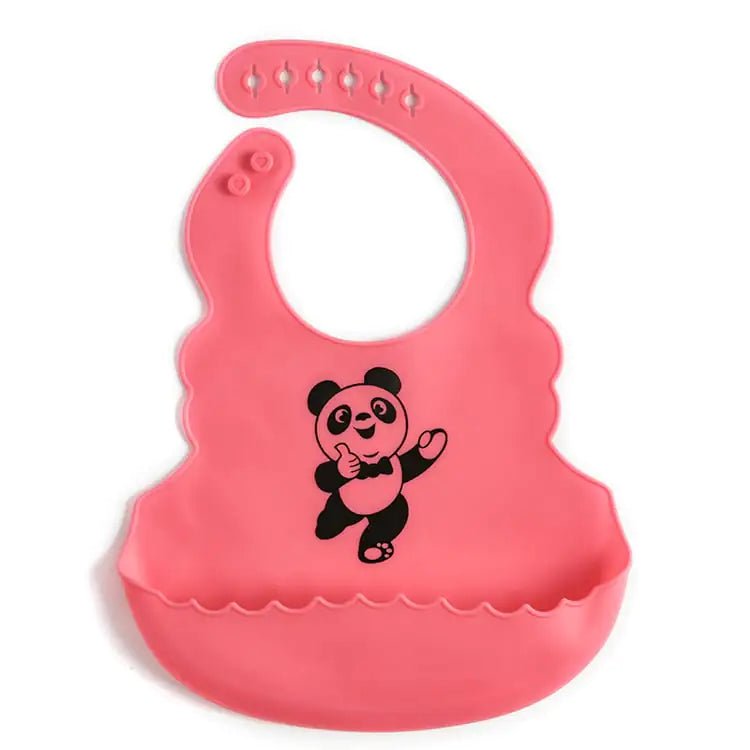Food Grade Silicone Baby Bib with Saliva Pocket - Yahko Merchandise