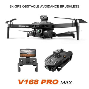 For XIAOMI V168 Drone 8K GPS Professional HD Aerial Photography Dual - Camera Omnidirectional Obstacle Avoidance Drone Original - Yahko Merchandise