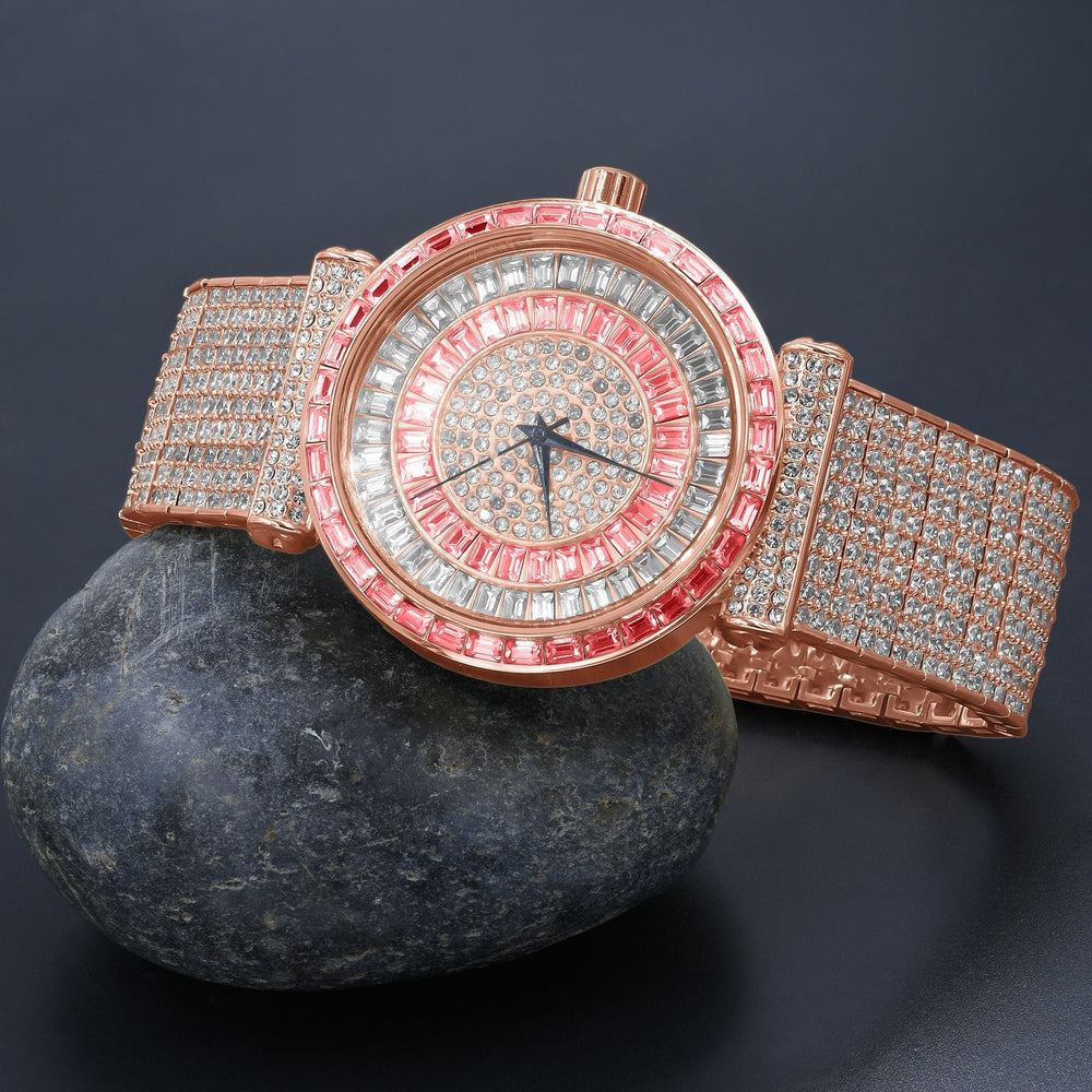 FOXY CZ ICED OUT WATCH | 51103433 - Yahko Merchandise