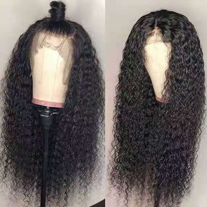 Front Lace Chemical Fiber Long Curly Hair European And American Wig Headgear - Yahko Merchandise