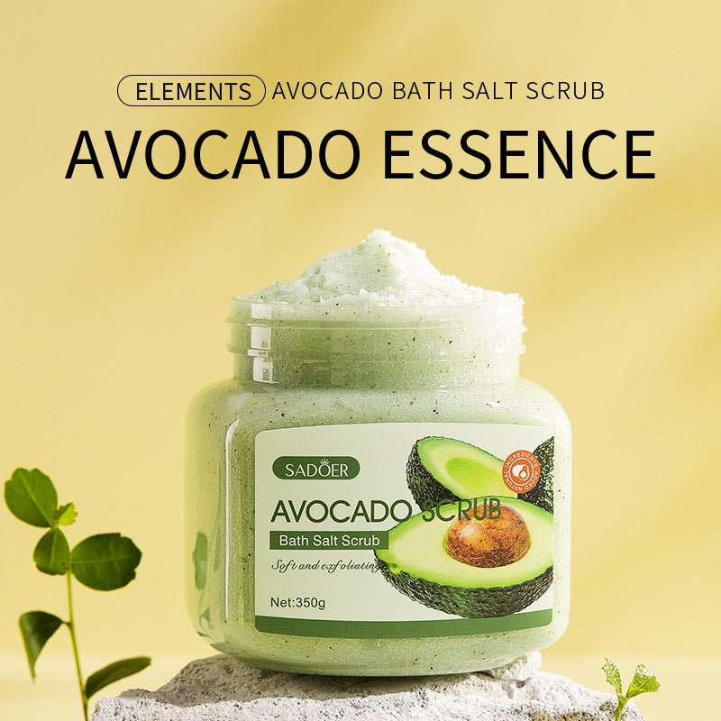 Fruit Bath Salt Scrub Cream Exfoliating Body Care - Yahko Merchandise