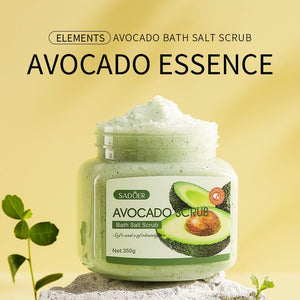 Fruit Bath Salt Scrub Cream Exfoliating Body Care - Yahko Merchandise