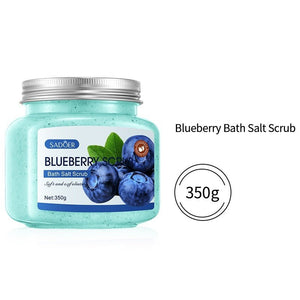 Fruit Bath Salt Scrub Cream Exfoliating Body Care - Yahko Merchandise