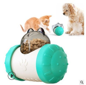 Funny Dog Treat Leaking Toy With Wheel Interactive Toy For Dogs Puppies Cats Pet Products Supplies Accessories - Yahko Merchandise