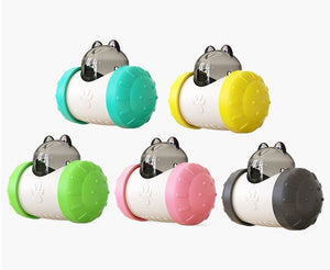 Funny Dog Treat Leaking Toy With Wheel Interactive Toy For Dogs Puppies Cats Pet Products Supplies Accessories - Yahko Merchandise