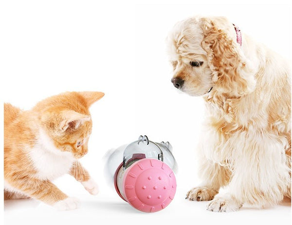 Funny Dog Treat Leaking Toy With Wheel Interactive Toy For Dogs Puppies Cats Pet Products Supplies Accessories - Yahko Merchandise