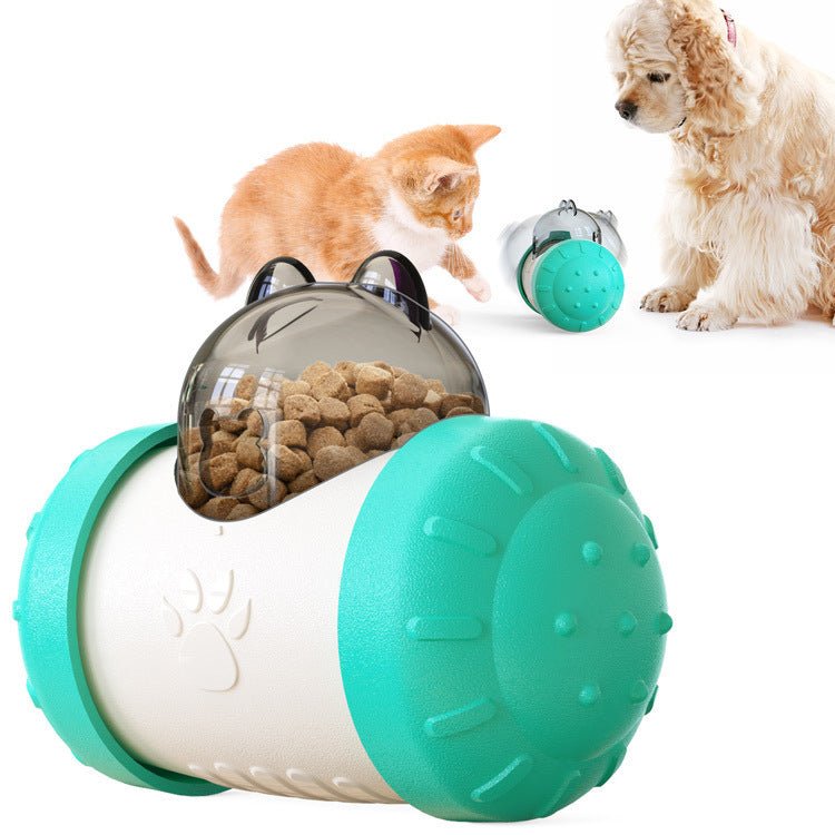 Funny Dog Treat Leaking Toy With Wheel Interactive Toy For Dogs Puppies Cats Pet Products Supplies Accessories - Yahko Merchandise