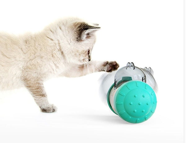Funny Dog Treat Leaking Toy With Wheel Interactive Toy For Dogs Puppies Cats Pet Products Supplies Accessories - Yahko Merchandise