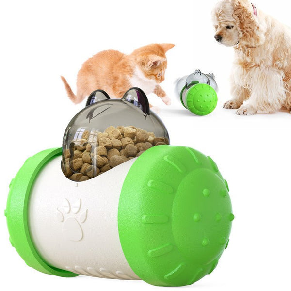 Funny Dog Treat Leaking Toy With Wheel Interactive Toy For Dogs Puppies Cats Pet Products Supplies Accessories - Yahko Merchandise