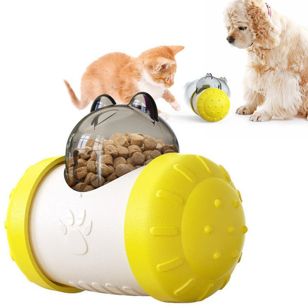 Funny Dog Treat Leaking Toy With Wheel Interactive Toy For Dogs Puppies Cats Pet Products Supplies Accessories - Yahko Merchandise