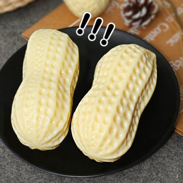 Funny Pet Dog Squeaky Toys For Small Middle Dogs Bite Resistant Puppy Cat Dogs Toys Pets Rubber Peanut Clean Tooth Chew Toy - Yahko Merchandise
