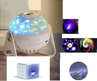 Galaxy Projector Starry Sky Projection Bedroom Bedside Decoration Night Light - Yahko Merchandise