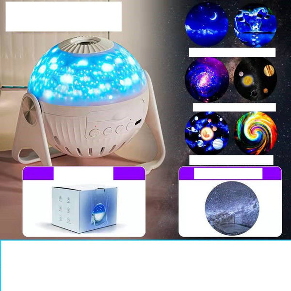 Galaxy Projector Starry Sky Projection Bedroom Bedside Decoration Night Light - Yahko Merchandise