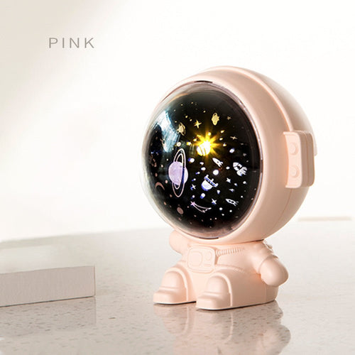 Galaxy Star Projector Starry Sky Night Light Astronaut Lamp Room Decr Gift Child Kids Baby Christmas Spaceman Projection - Yahko Merchandise