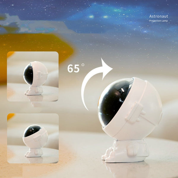 Galaxy Star Projector Starry Sky Night Light Astronaut Lamp Room Decr Gift Child Kids Baby Christmas Spaceman Projection - Yahko Merchandise
