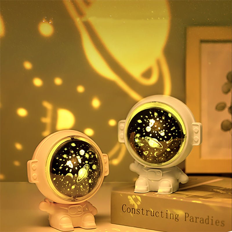 Galaxy Star Projector Starry Sky Night Light Astronaut Lamp Room Decr Gift Child Kids Baby Christmas Spaceman Projection - Yahko Merchandise