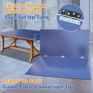 GameMaster™ – 7ft Foldable Ping Pong Tabletop Conversion Board (US - Yahko Merchandise