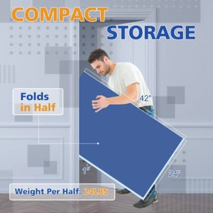 GameMaster™ – 7ft Foldable Ping Pong Tabletop Conversion Board (US - Yahko Merchandise
