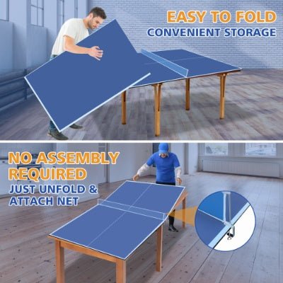 GameMaster™ – 7ft Foldable Ping Pong Tabletop Conversion Board (US - Yahko Merchandise