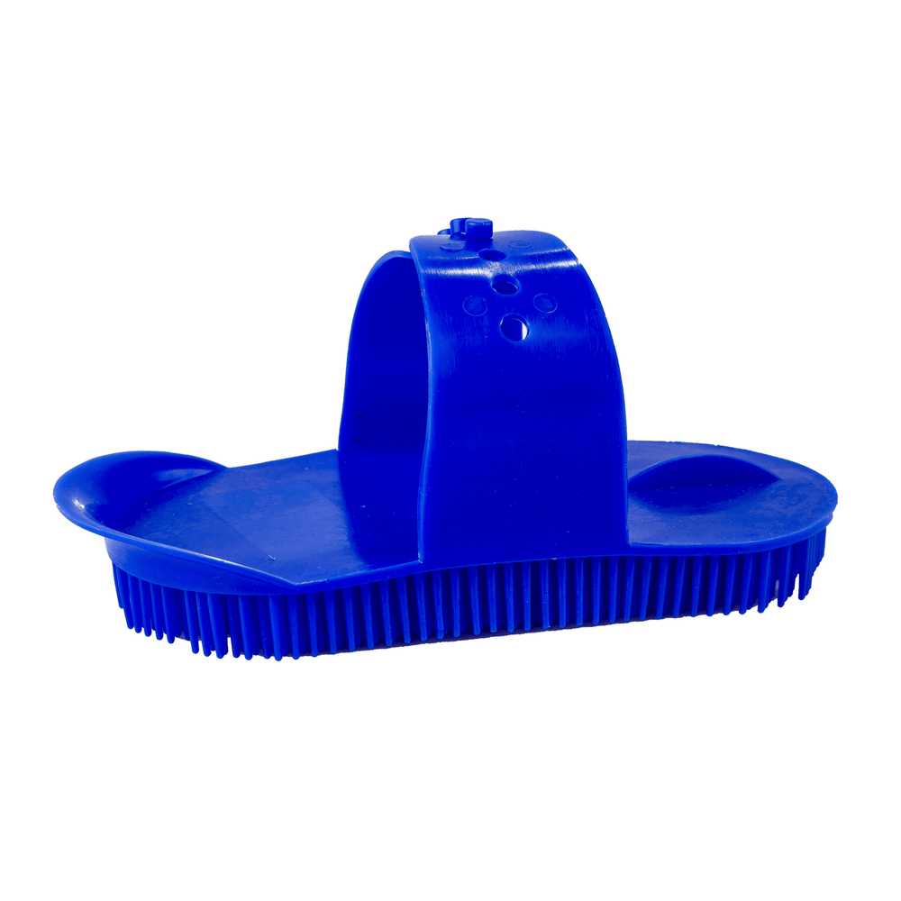 Gatsby Adjustable Plastic Curry Brush for Livestock and Pets - Yahko Merchandise