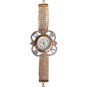 Stylish Analog Watch for Women – Elegant Round Dial with Metal Strap