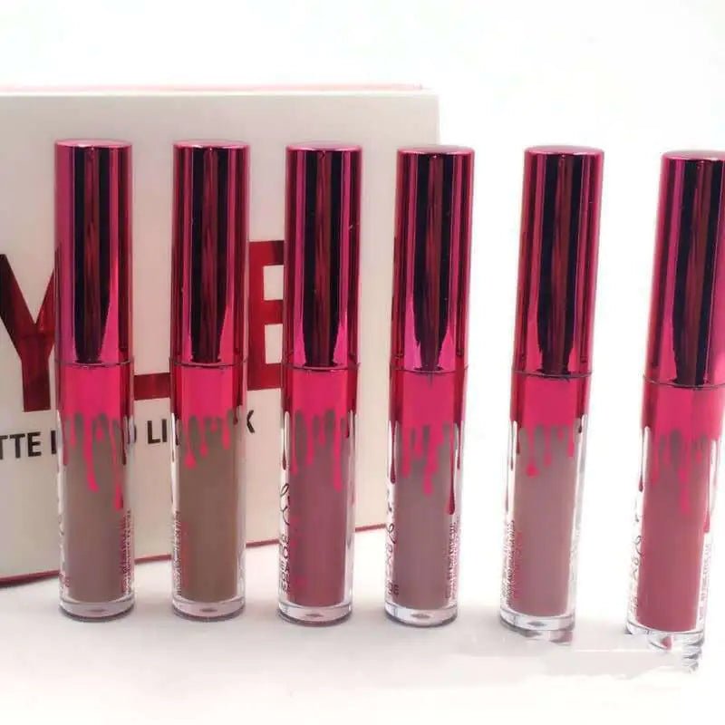 Gold 6 Lip Colors - Kelly Kim Birthday Edition - Yahko Merchandise